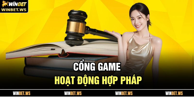 Cổng game hoạt động hợp pháp
