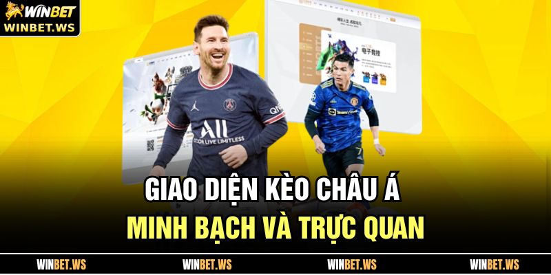 Giao diện kèo Châu Á minh bạch và trực quan