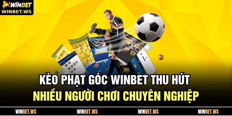 Kèo phạt góc WINBET thu hút nhiều người chơi chuyên nghiệp