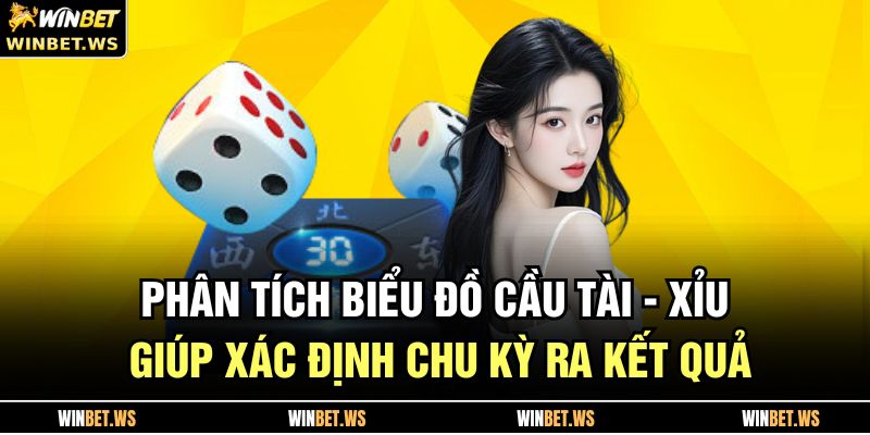 Phân tích biểu đồ cầu Tài - Xỉu giúp xác định chu kỳ ra kết quả