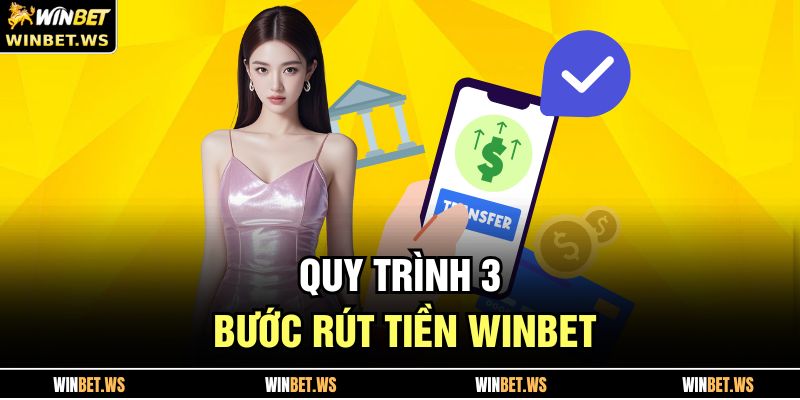 Quy trình 3 bước rút tiền WINBET